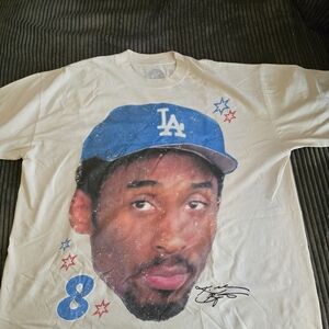 Kobe Bryant Dodgers Vintage T-Shirt Size Large (High Quality)